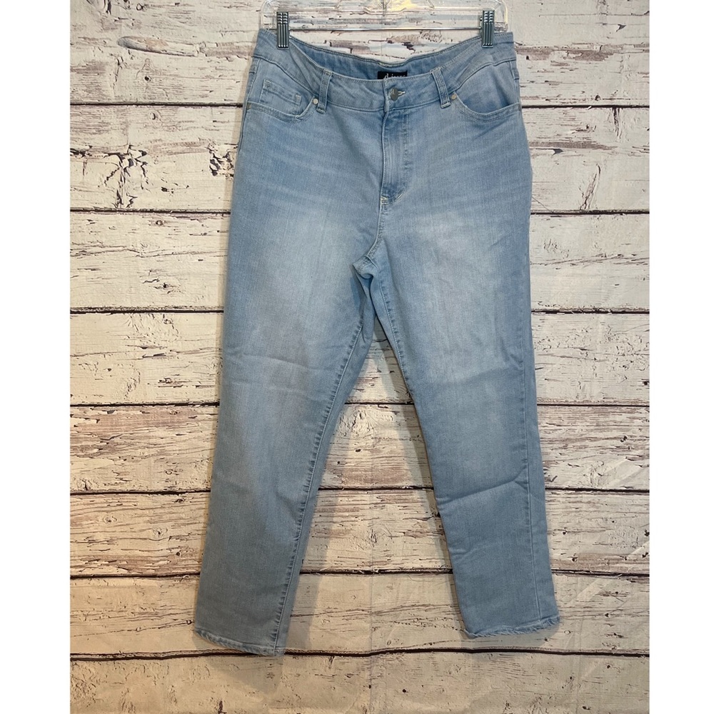 D. JEANS Light Wash Stretch Jeans-12